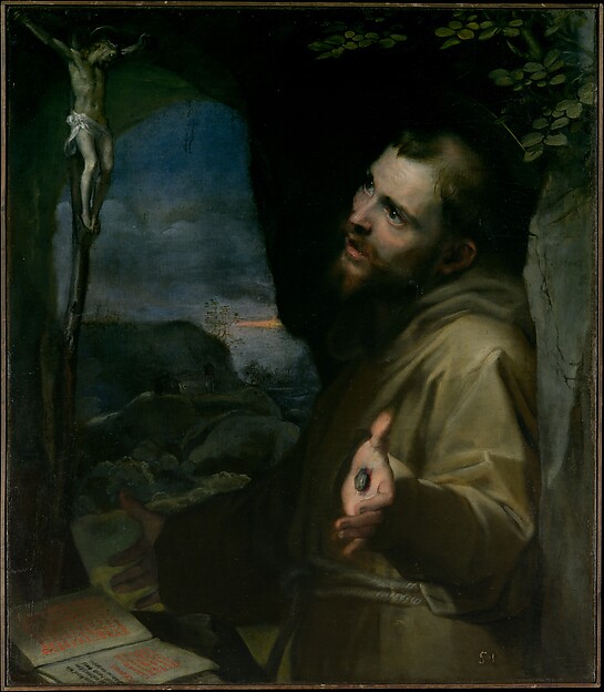 Painting of Saint Francis of Assisi